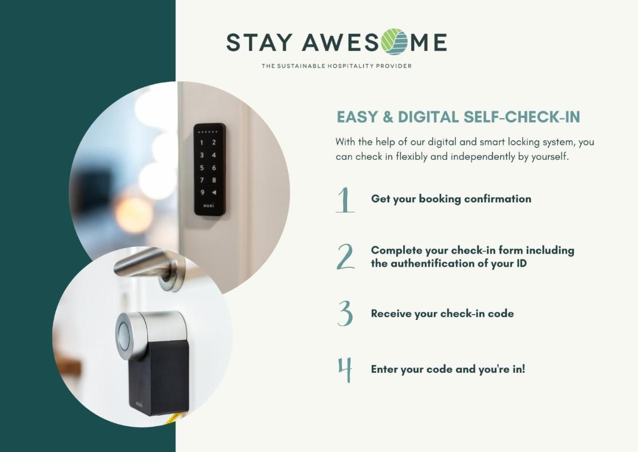 Stay Awesome - Schonfeld Apartment, Netflix Und Kostenloses Parken Kassel Eksteriør billede