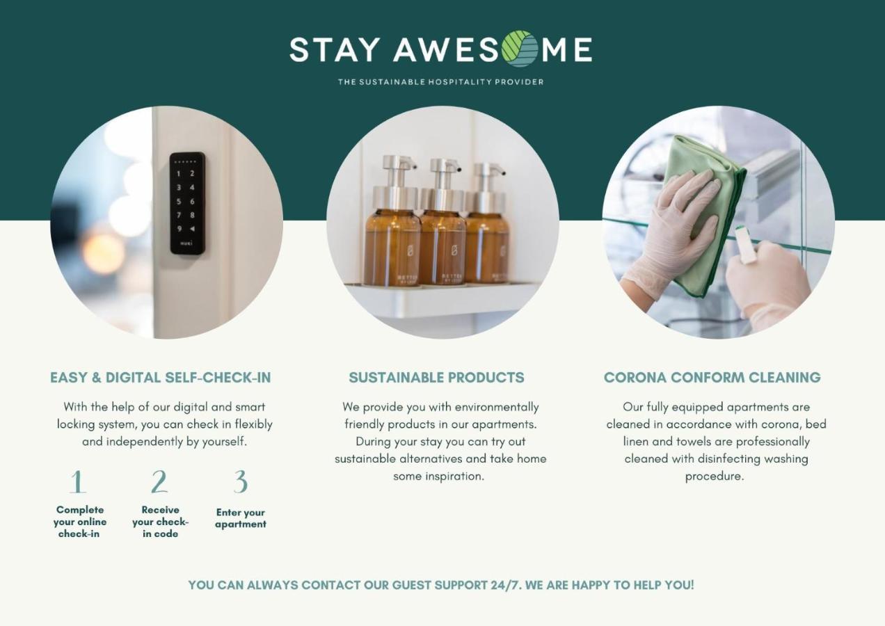 Stay Awesome - Schonfeld Apartment, Netflix Und Kostenloses Parken Kassel Eksteriør billede