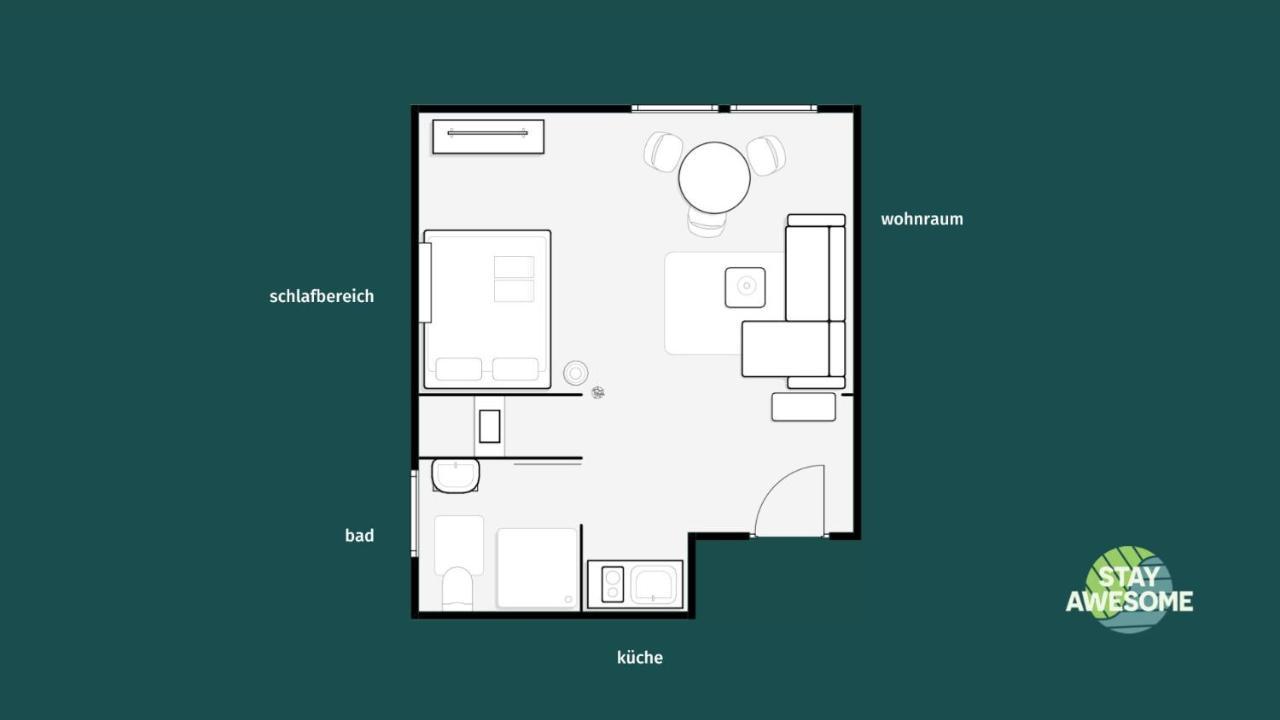 Stay Awesome - Schonfeld Apartment, Netflix Und Kostenloses Parken Kassel Eksteriør billede